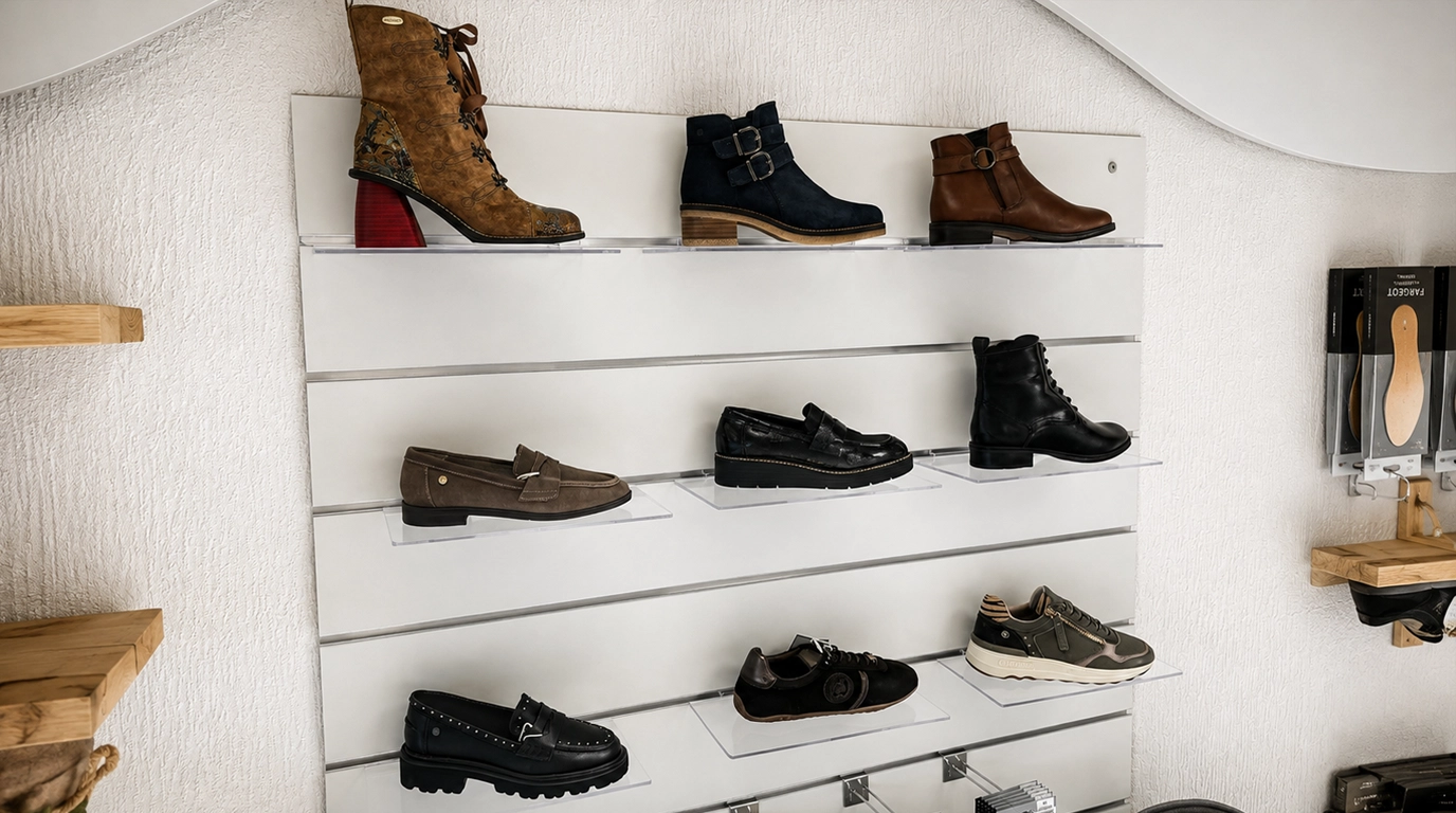 Chaussures enfant dans la boutique de chaussures à Ruelle-sur-Touvre