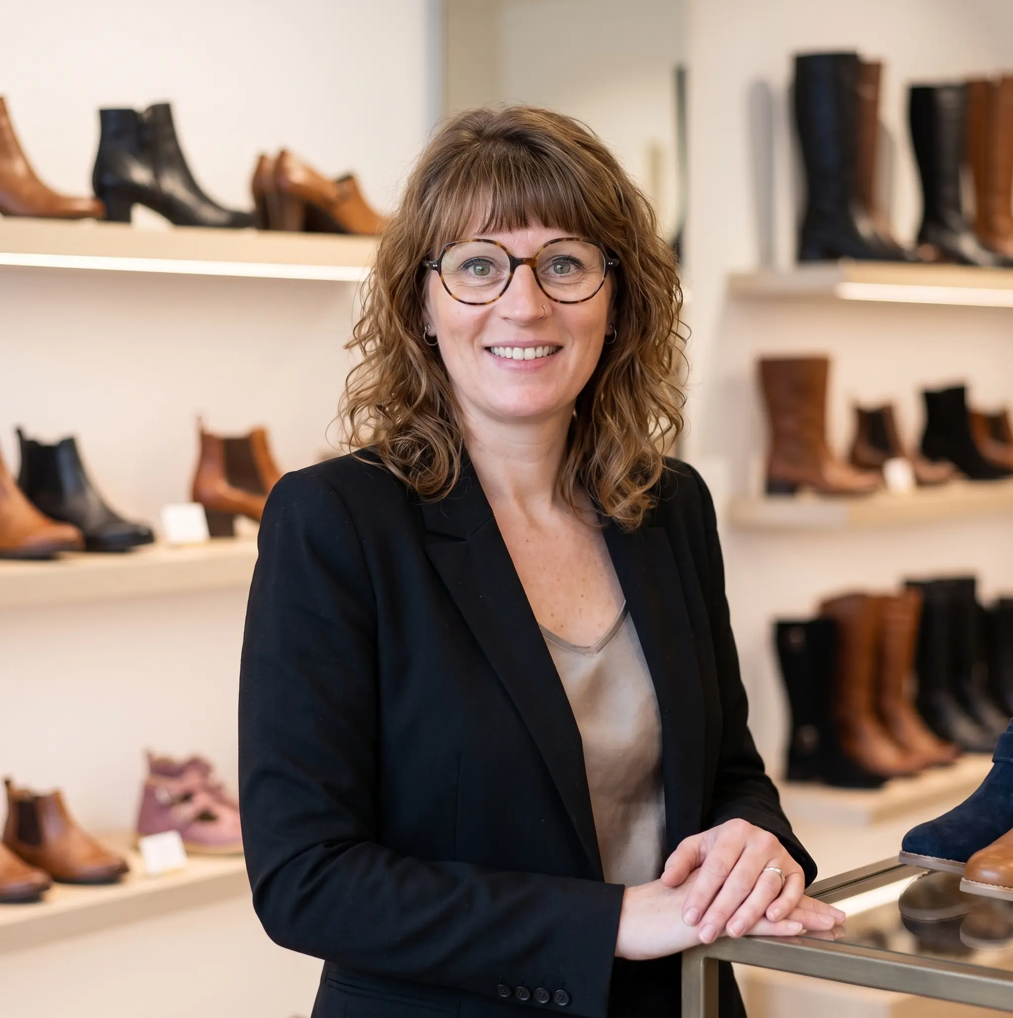 Boutique de chaussures à Ruelle-sur-Touvre avec Aurelia Merlaud chez Au Soulier d’Aur